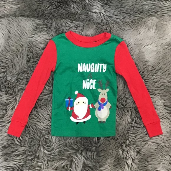 Wonderkids | Kid's Holiday Pyjama Set | Christmas | Red & Green | Size 3T - Picture 2 of 4